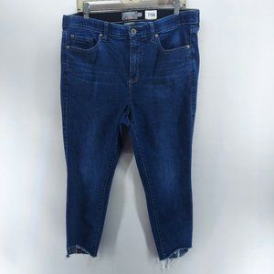 Torrid premium denim sky high skinny stretch capri jeans size 16XS
